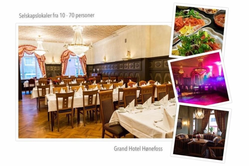 Grand Hotel Hønefoss Buitenkant foto